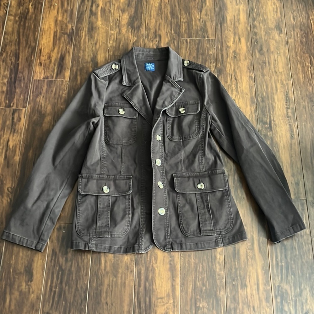 Jockey Ladies Brown Cargo Jacket